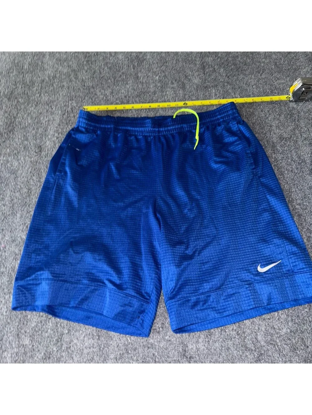 Nike Blue Baggy Mesh Hoop Shorts Mens XL Vtg y2k 90s Rare